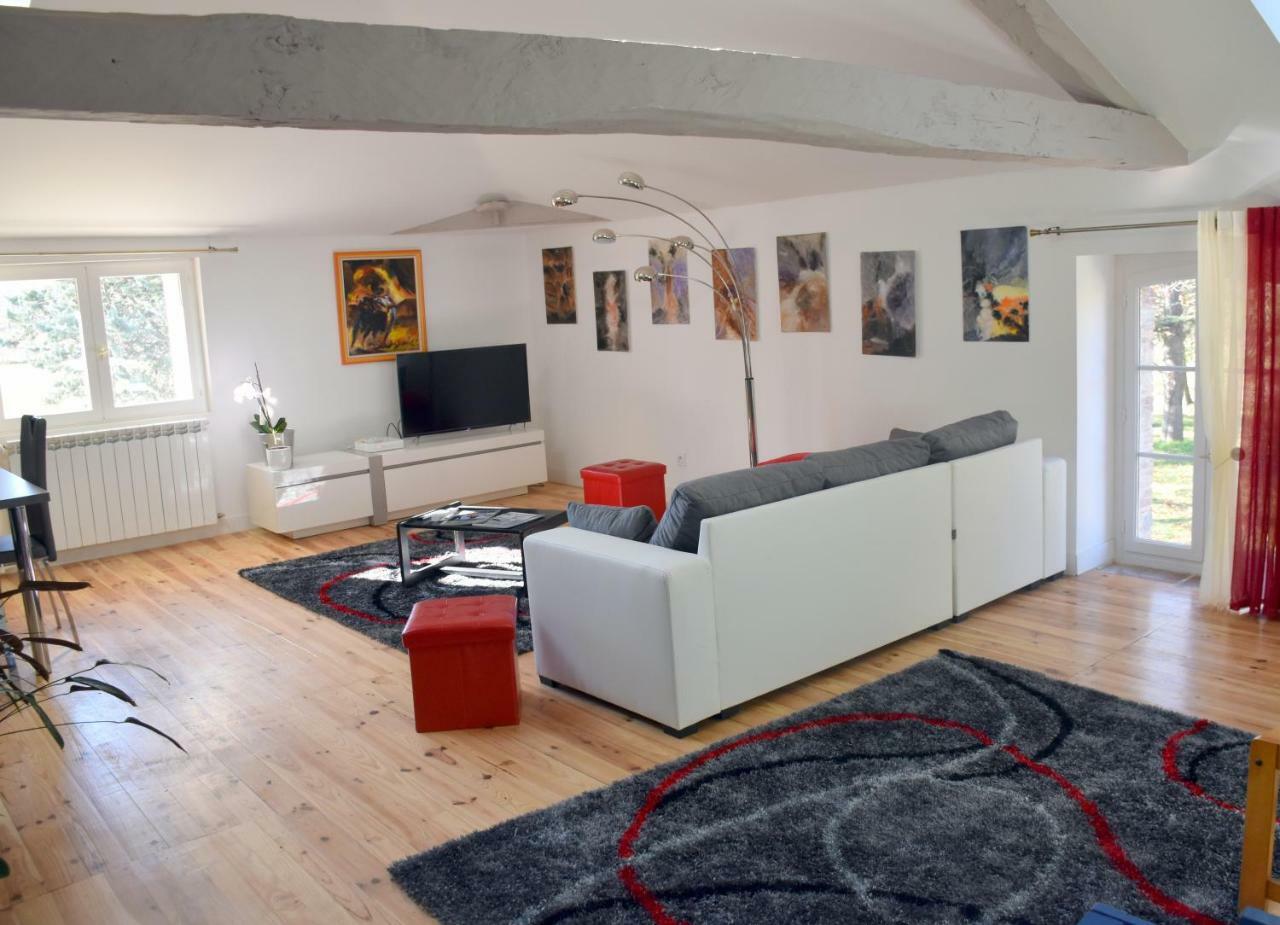 Domaine La Barre Dun-sur-Auron Exteriör bild